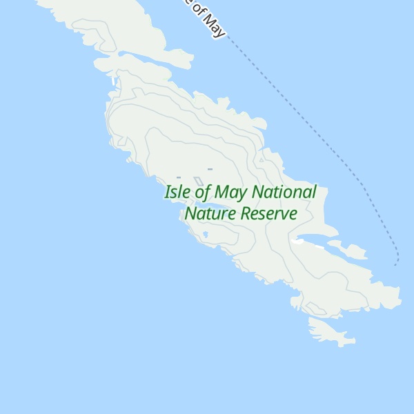 Map of Isle of May