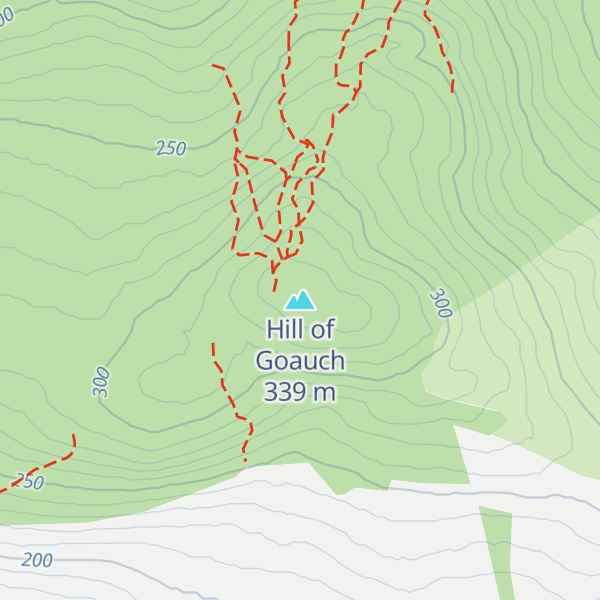 Map of Hill of Goauch