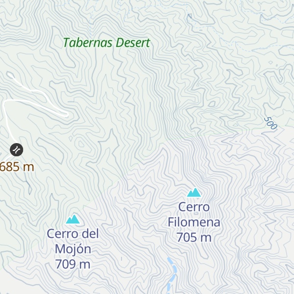 Map of Loma de los Hilos