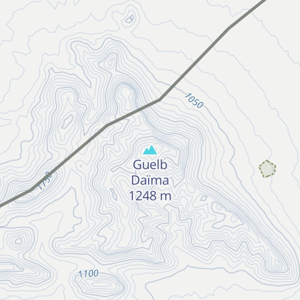 Map of Guelb Daïma