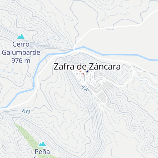 Map of Cerro Cabañas
