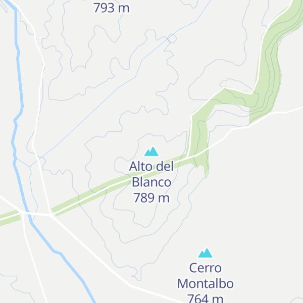 Map of Alto del Blanco