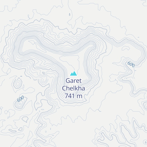 Map of Garet Chelkha