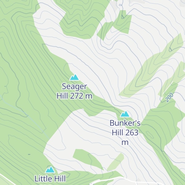 Map of Sheepcote Hill