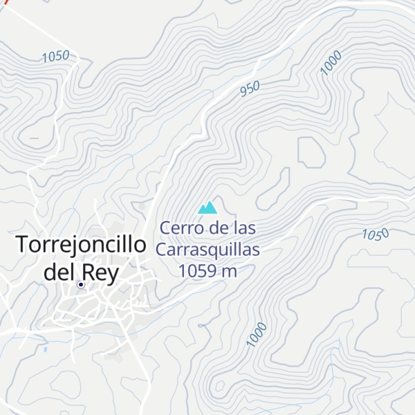 Map of Cerro de las Carrasquillas