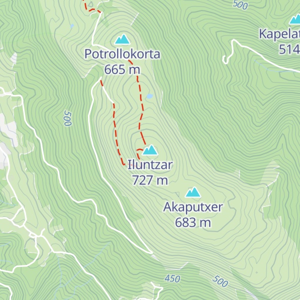 Map of Iluntzar