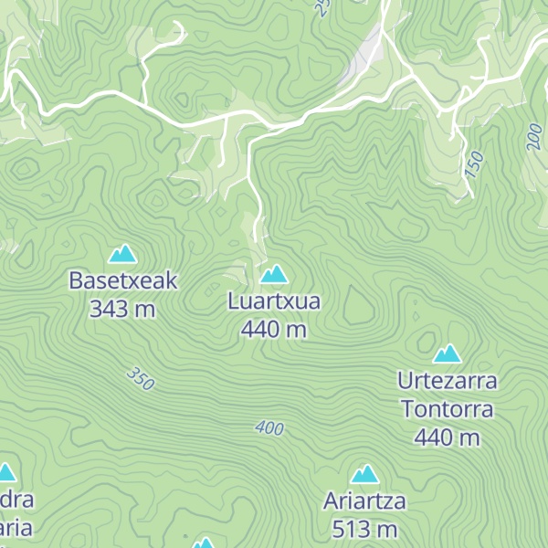 Map of Luartxua