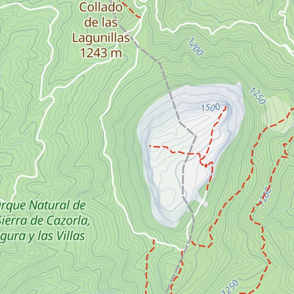 Map of Peña Cambrón