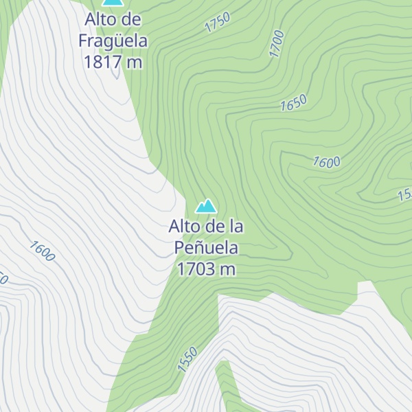 Map of Alto de la Peñuela