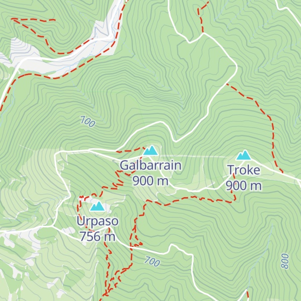 Map of Galbarrain