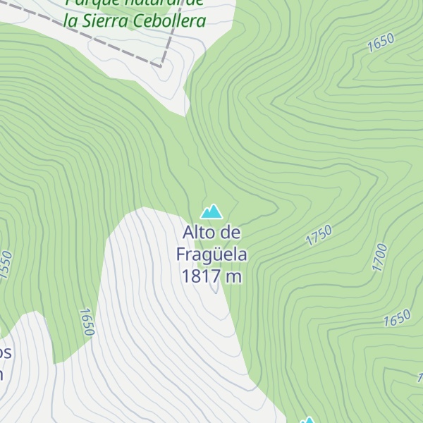 Map of Alto de Fragüela