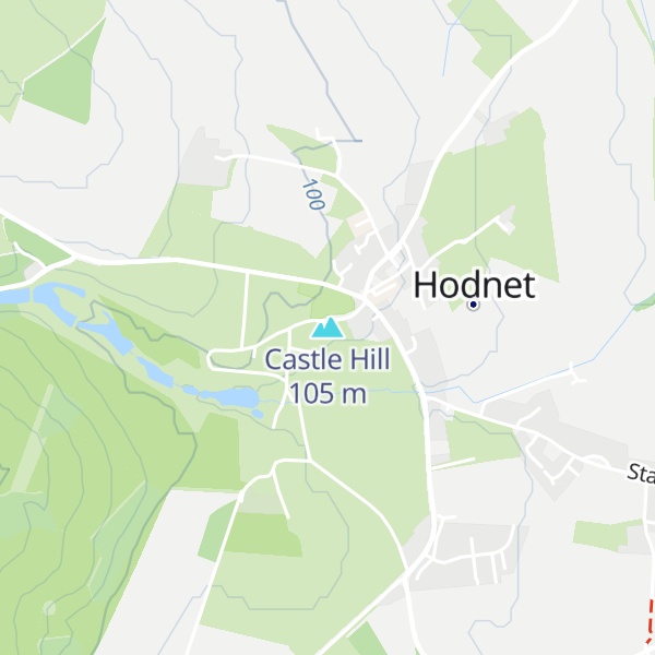 Map of Castle Hill