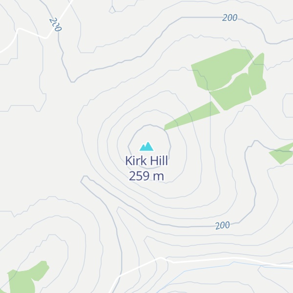 Map of Kirk Hill