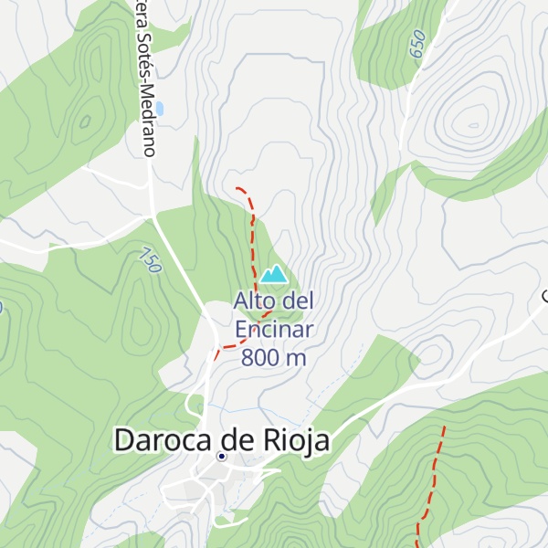 Map of Alto del Encinar