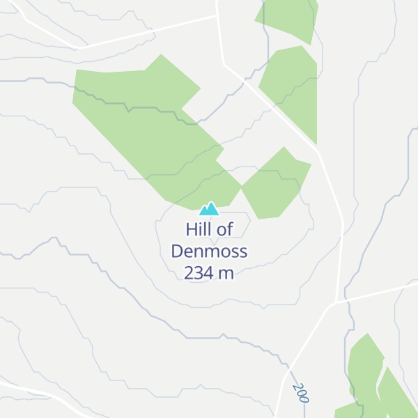 Map of Hill of Denmoss