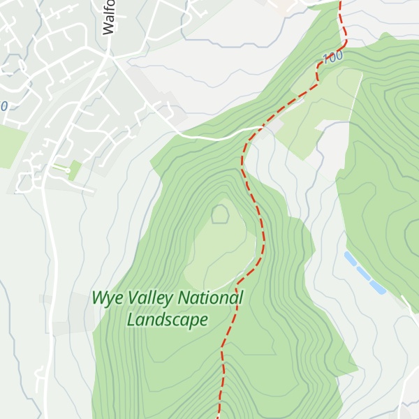 Map of Chase Wood Hill