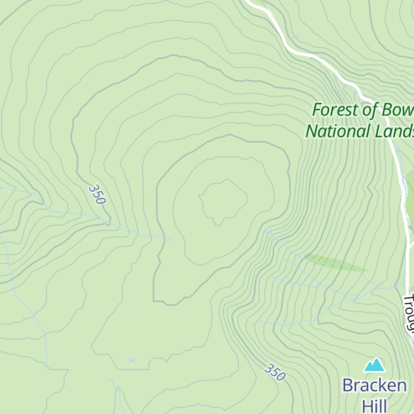 Map of Top of Blaze Moss