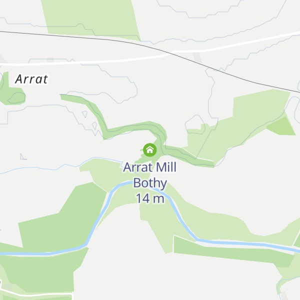 Map of Arrat Mill Bothy