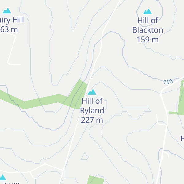 Map of Hill of Ryland