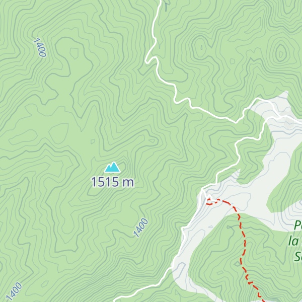 Map of Refugio C.F. Bodegon