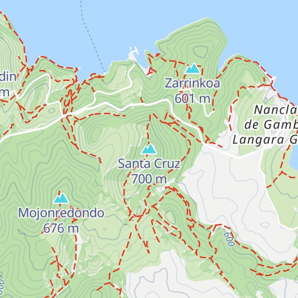 Map of Santa Cruz
