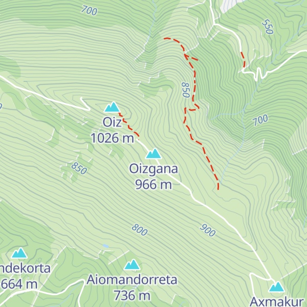 Map of Oizgana
