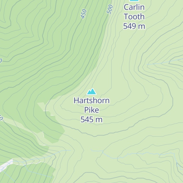 Map of Hartshorn Pike