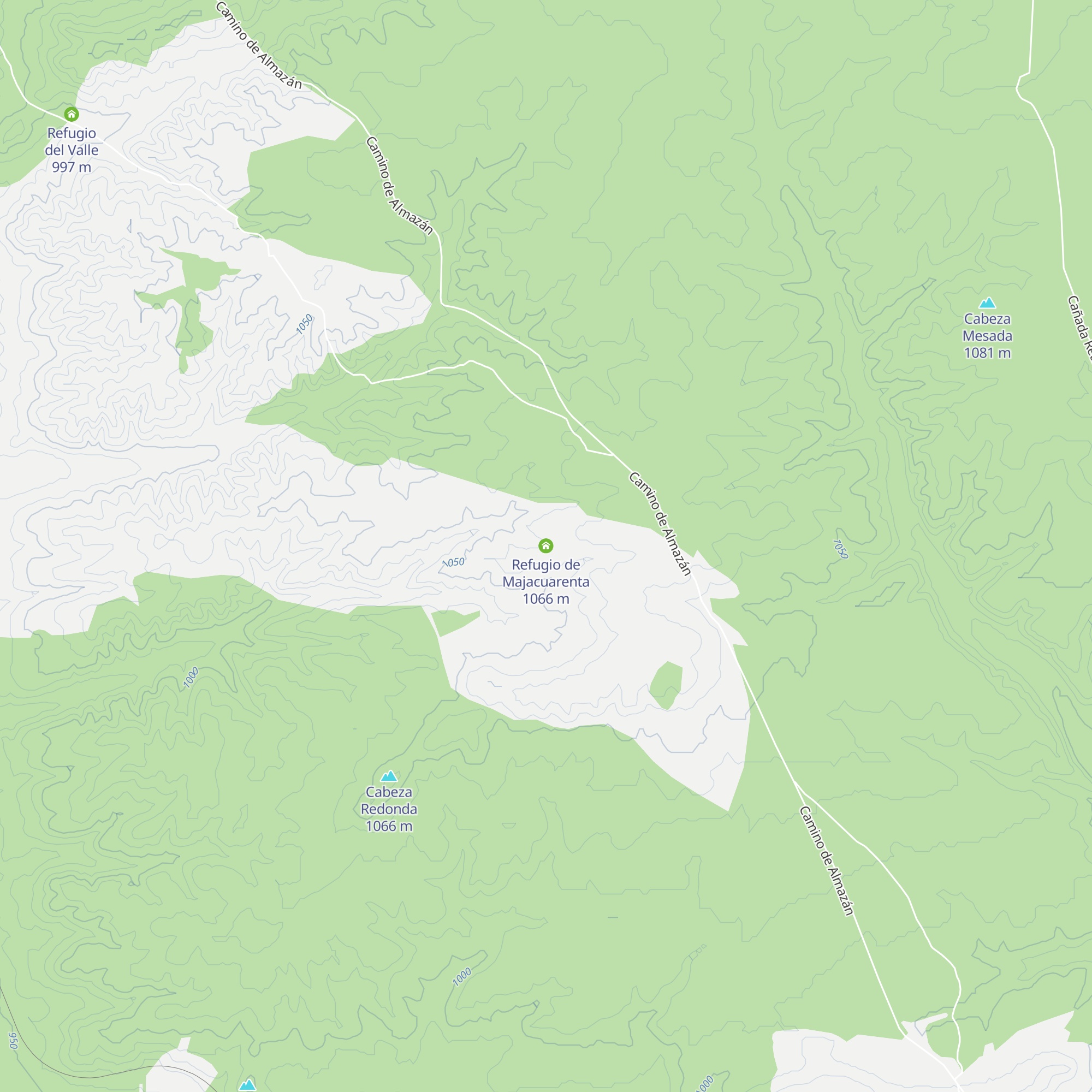 Refugio de Majacuarenta map