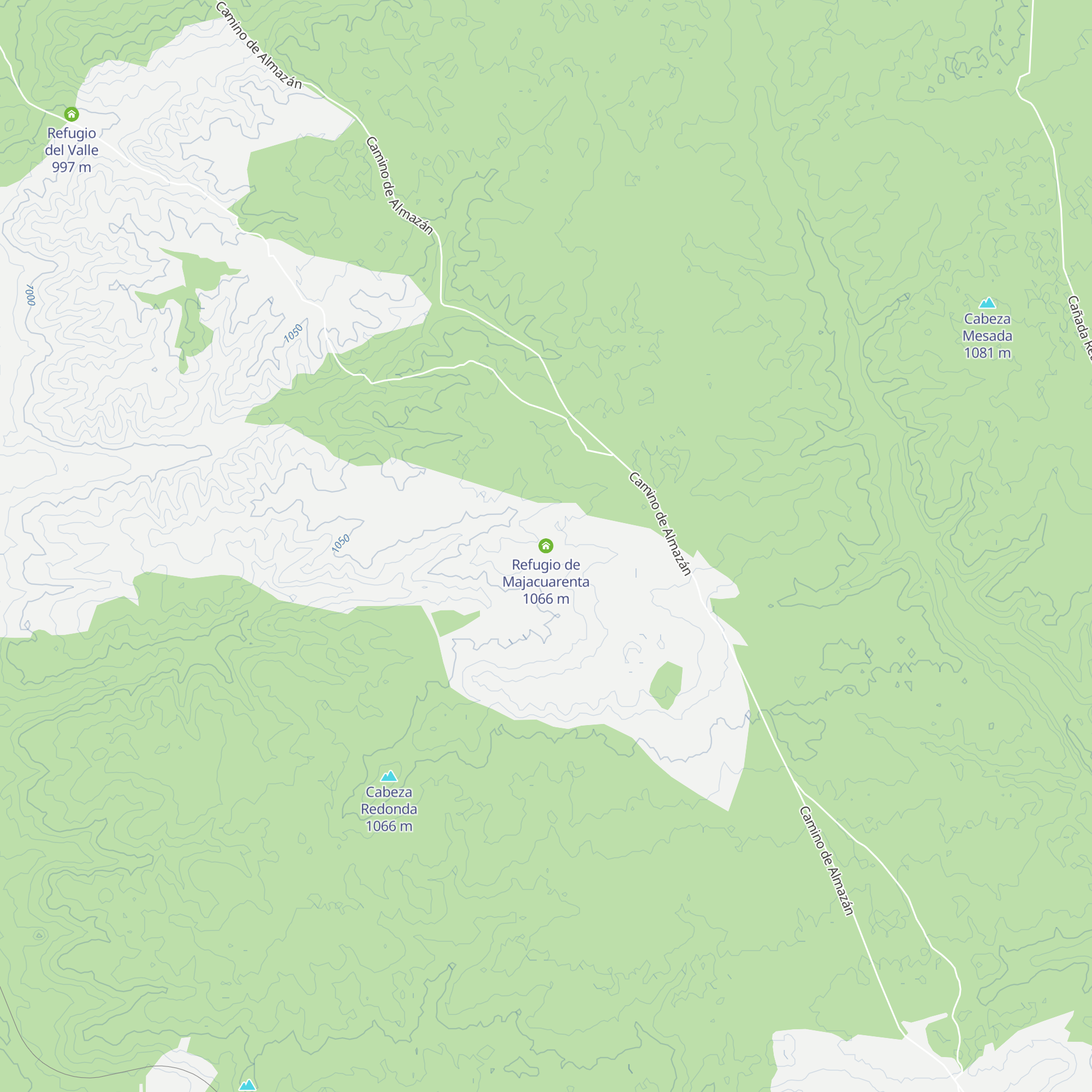 Refugio de Majacuarenta map