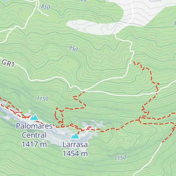 Map of Refugio de San Juan