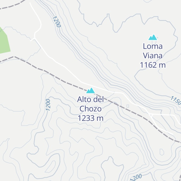 Map of Alto del Chozo