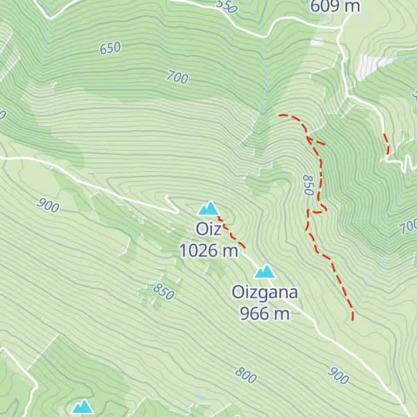 Map of Oiz
