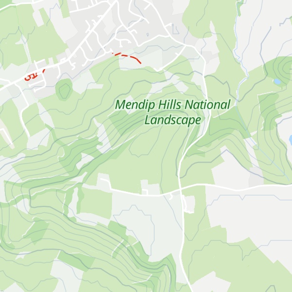 Map of Burledge Hill