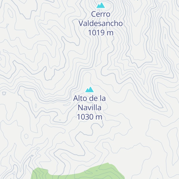 Map of Alto de la Navilla
