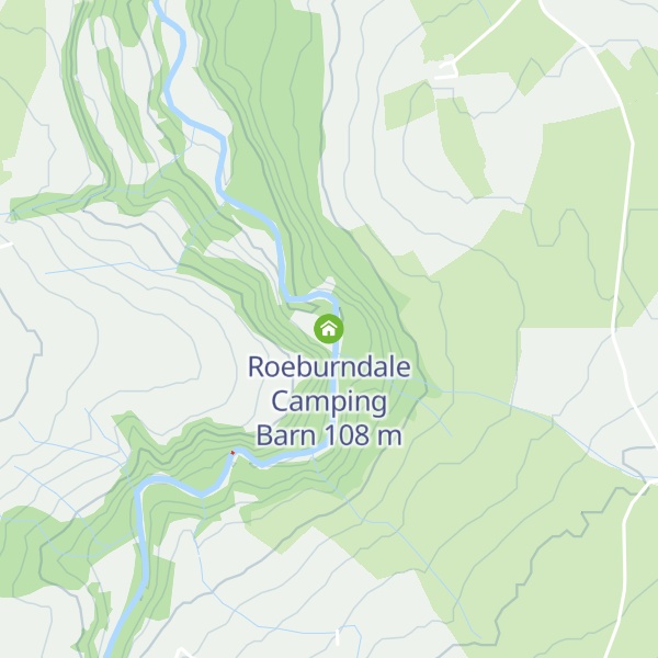 Map of Roeburndale Camping Barn