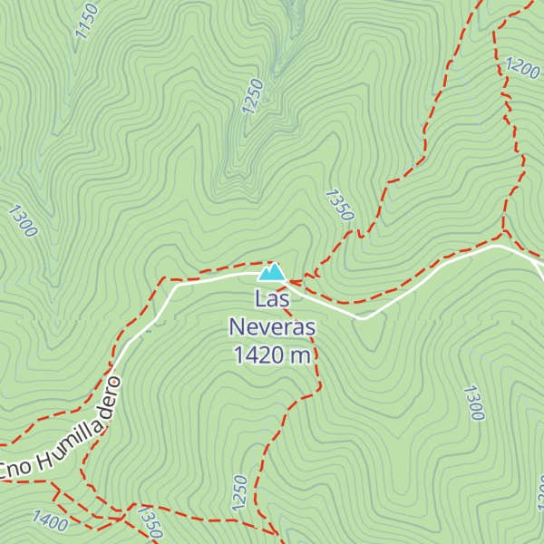 Map of Las Neveras