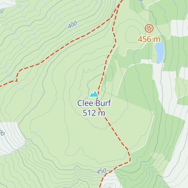 Map of Clee Burf