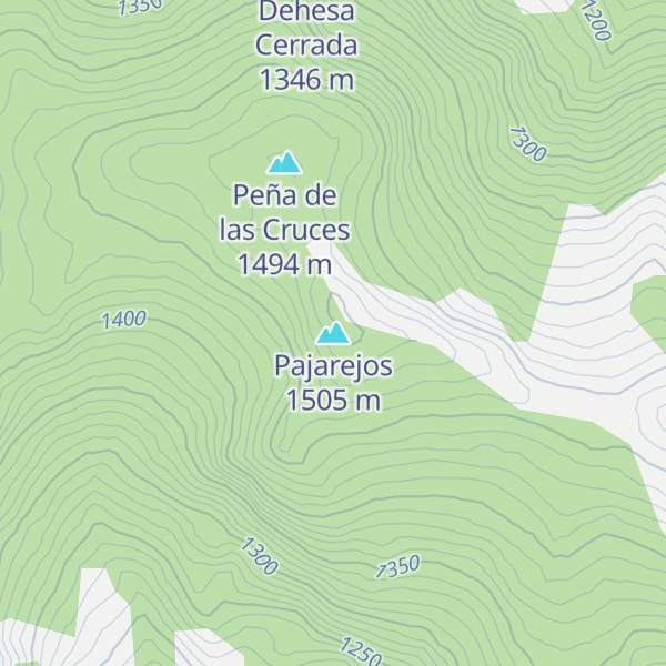 Map of Pajarejos