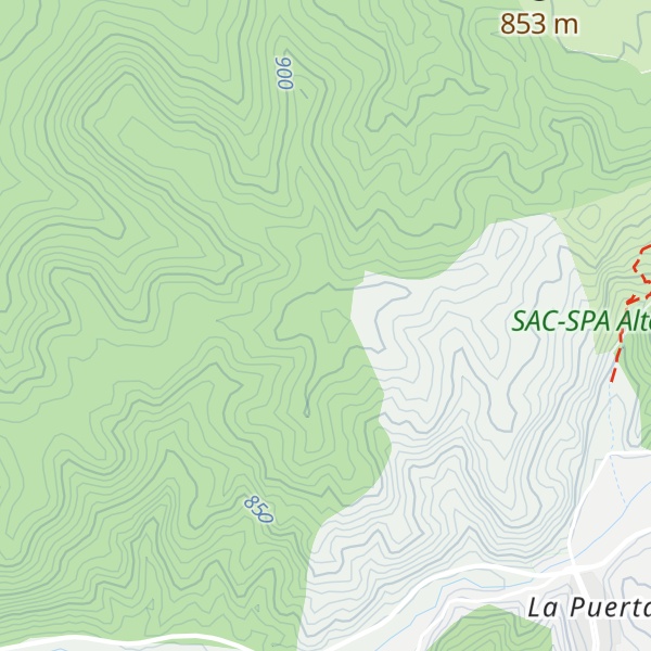 Map of Cerro de la Cruz