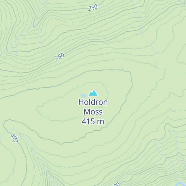 Map of Holdron Moss