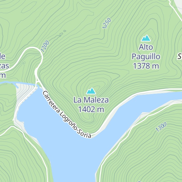 Map of La Maleza