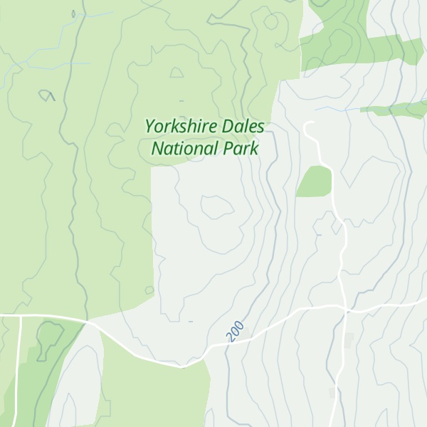 Map of Green Park Hill