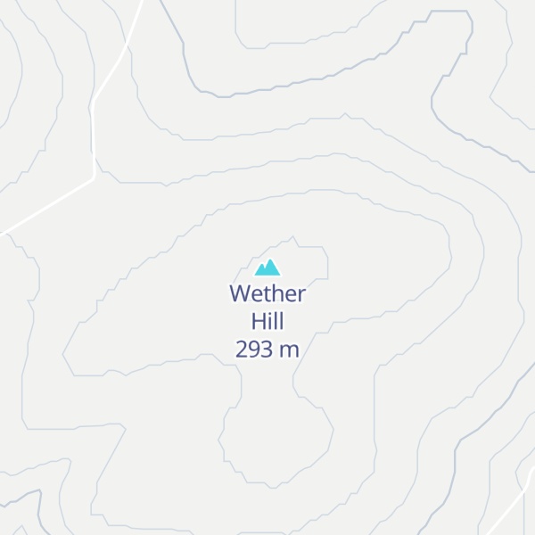 Map of Wether Hill