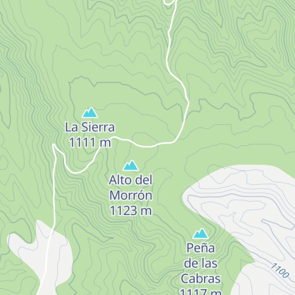 Map of Alto de la Tajera