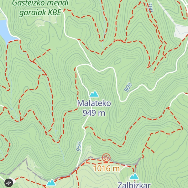 Map of Malateko