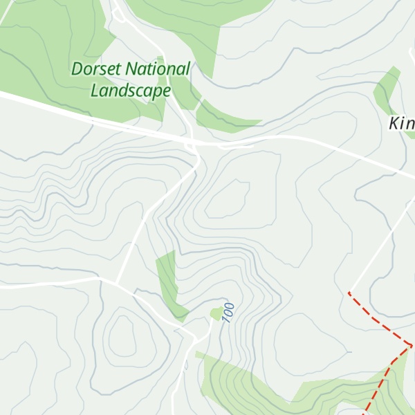Map of Martin's Down