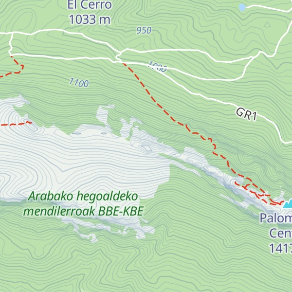 Map of Payo de la Espadilla