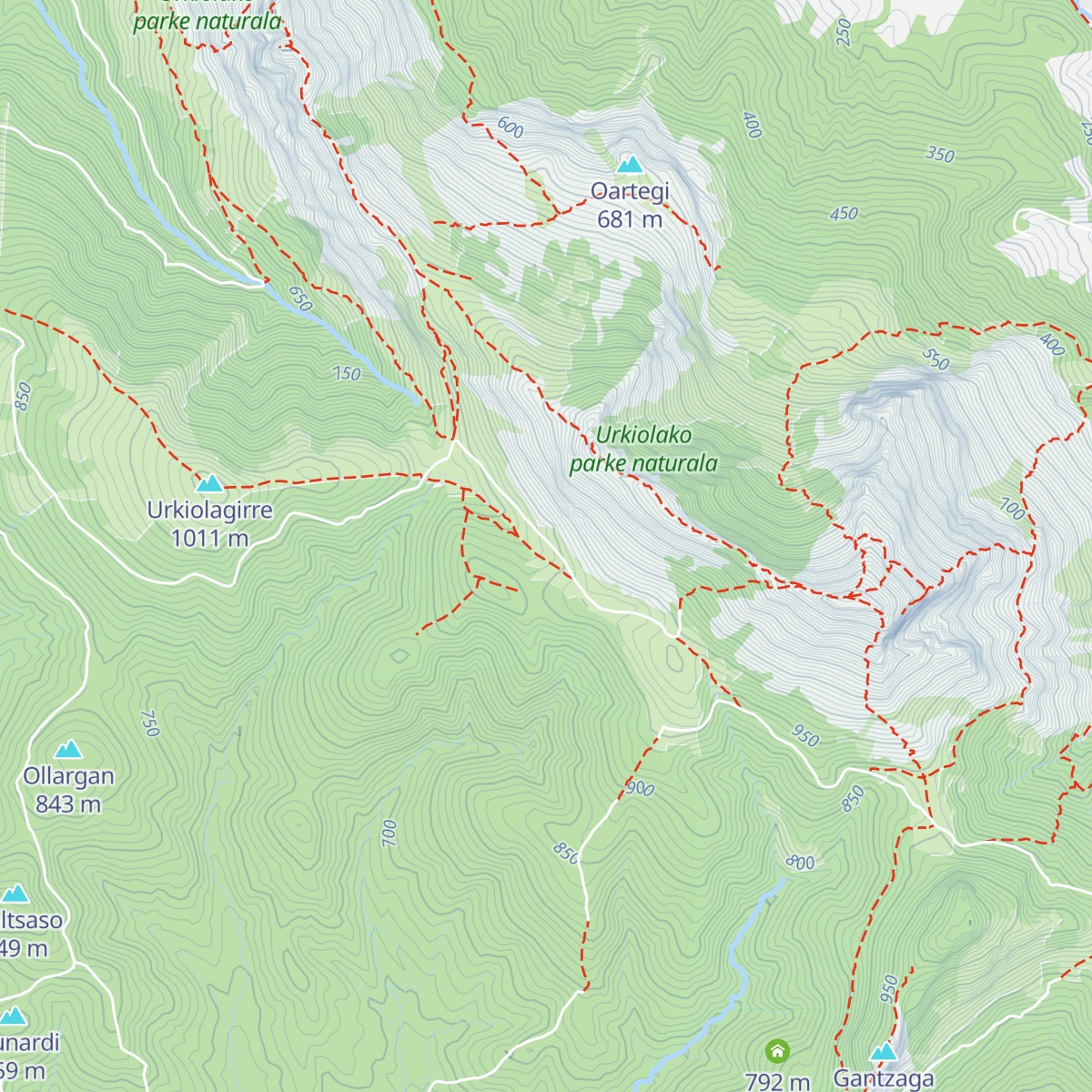 Asuntze Aterpea map