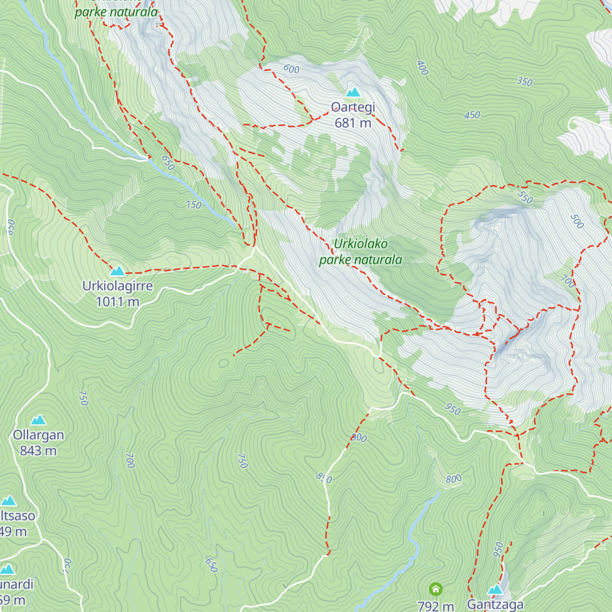 Asuntze Aterpea map
