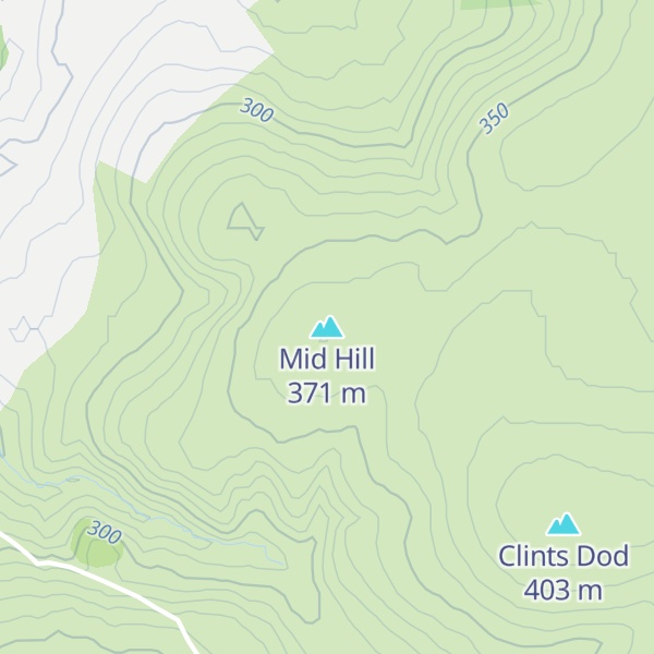 Map of Mid Hill